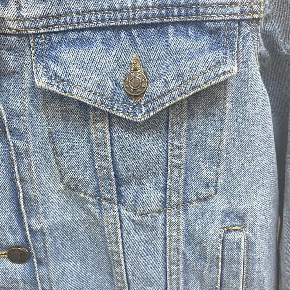 Free people denim jacket by Understated size L